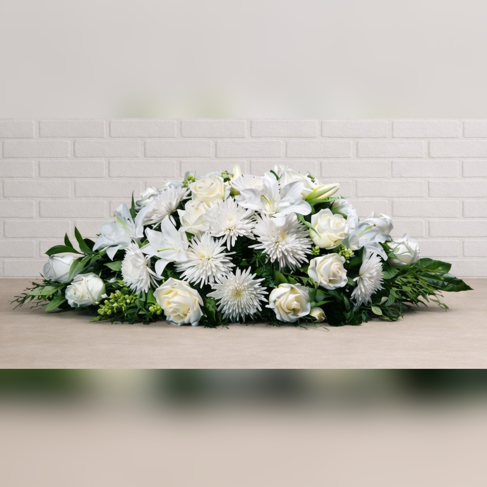 Centro fúnebre en blancos Zaragoza